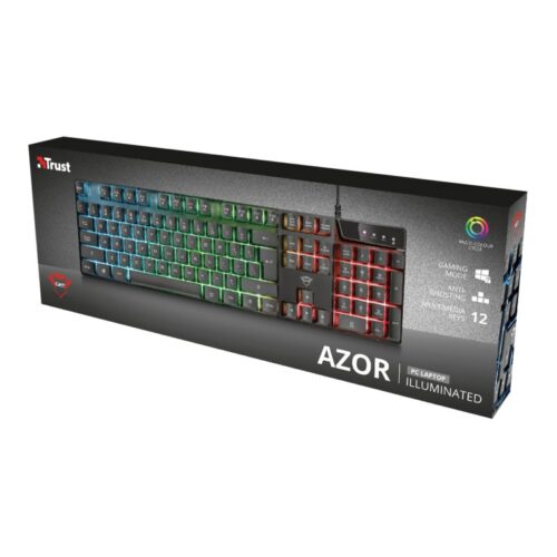 Teclado Gamer Trust Azor GXT 835 SP