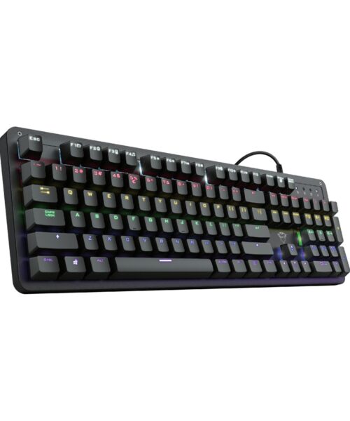 Teclado Mecánico Gamer Trust Mazz Mech Gxt 863 Red Switch