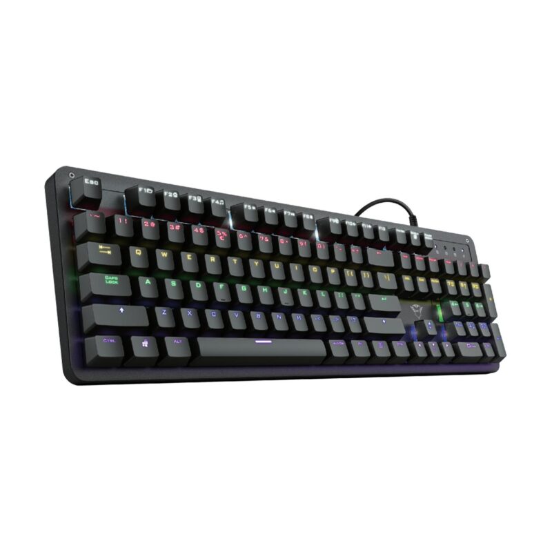 Teclado Mecánico Gamer Trust Mazz Mech Gxt 863 Red Switch