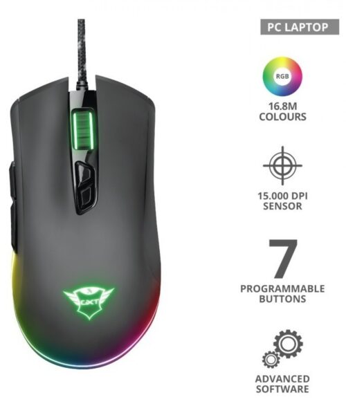 Mouse Gamer Trust GXT900 Kudos