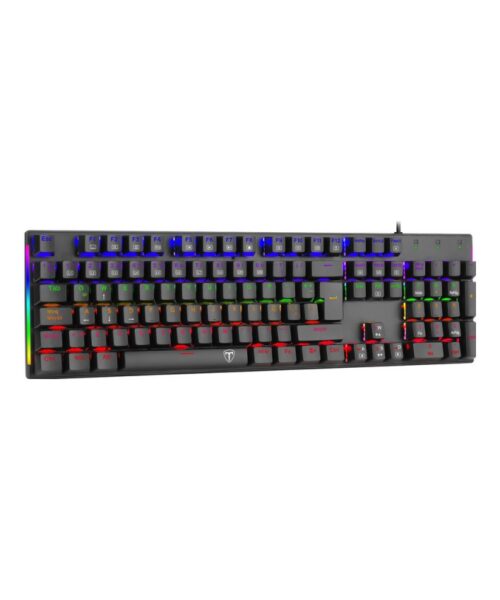 Teclado Mecánico Gamer T-dagger TGK310 Naxos Rainbow