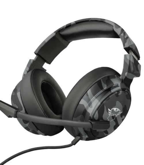 Auriculares Gamer Trust GX T433K Pylo Camuflados