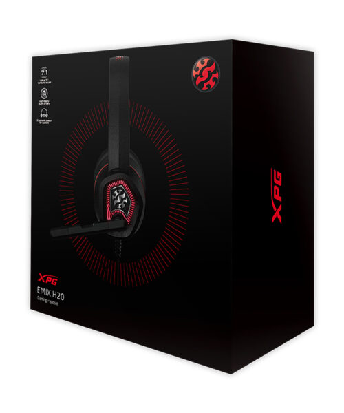 Auriculares Gamer XPG Emix H20 RGB 7.1 USB