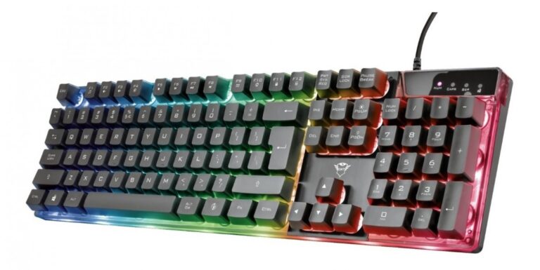 Teclado Gamer Trust Azor Gxt 835 / Idioma Ingles - Imagen 8