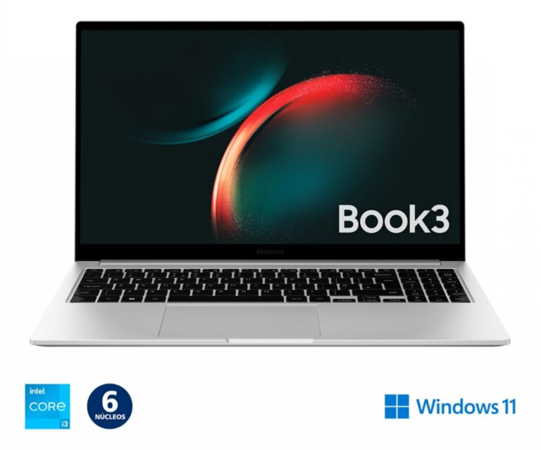 Notebook Samsung Galaxy Book3  I3/8G/256G Silver - Imagen 4