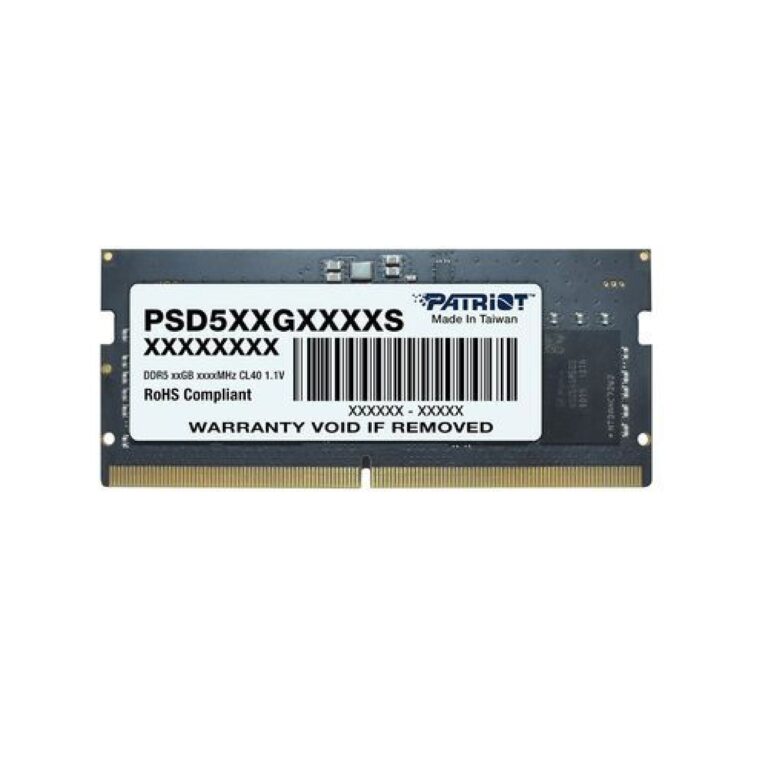 Memoria Patriot Signature Line Sodimm Ddr5 16Gb 4800Mt/S Ps001642