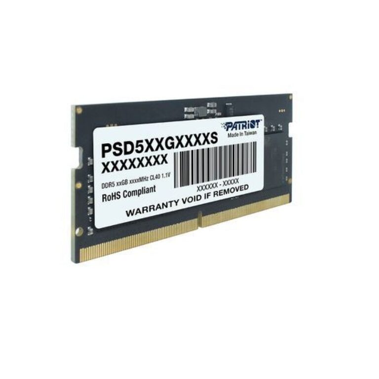 Memoria Patriot Signature Line Sodimm Ddr5 16Gb 4800Mt/S Ps001642 - Imagen 2
