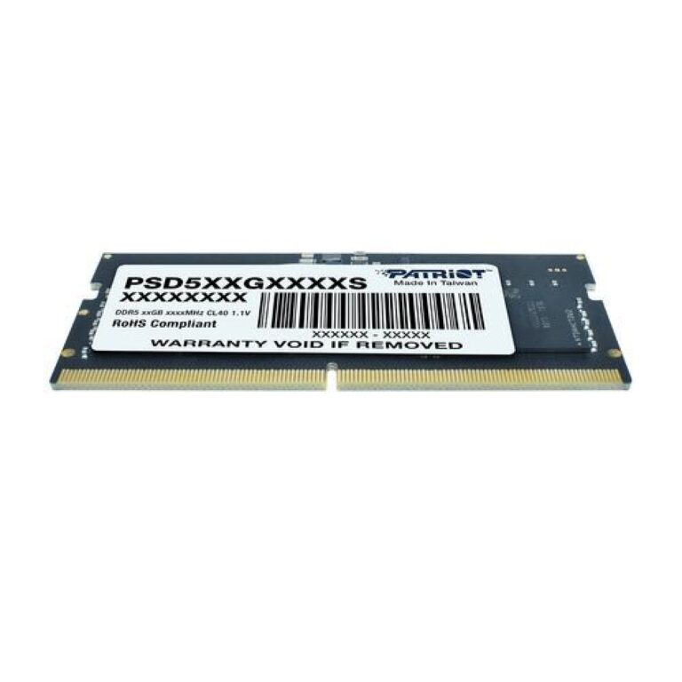 Memoria Patriot Signature Line Sodimm Ddr5 16Gb 4800Mt/S Ps001642 - Imagen 3