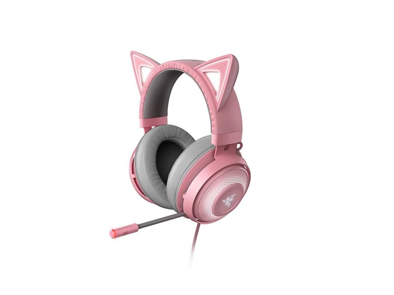 Auricular Gamer Razer Kraken Kitty Chroma Quartz