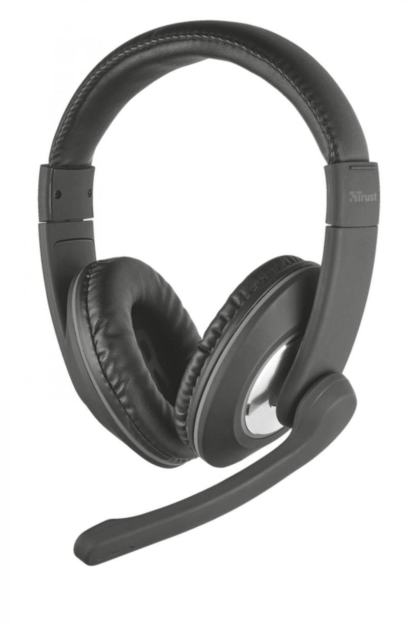 Auricular Gamer Trust Reno Black