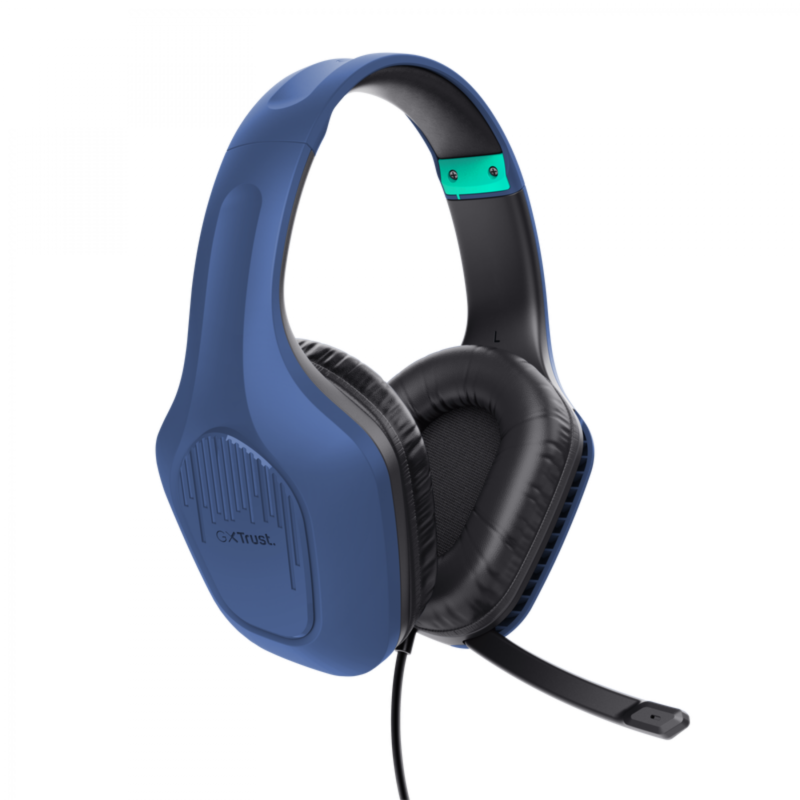 Auricular Gamer Trust Zirox Blue Gxt415B