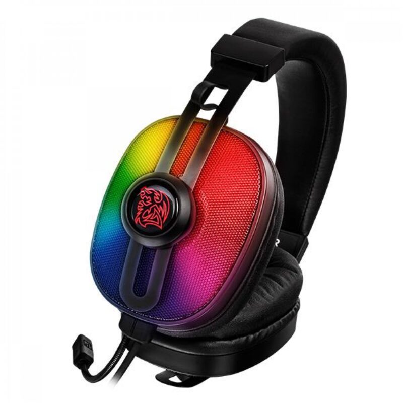 Auricular Gamer Tt Esports Ht Pulse G100 Analog Rgb Black