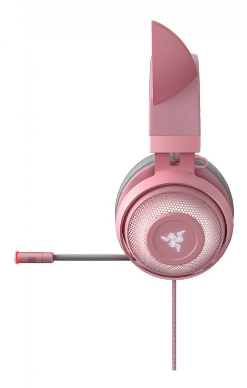 Auricular Gamer Razer Kraken Kitty Chroma Quartz - Imagen 3