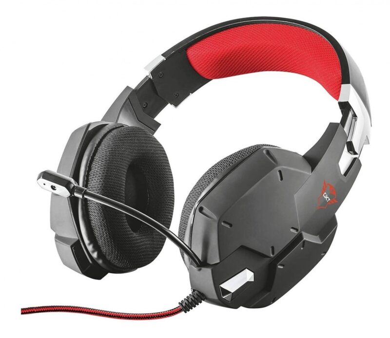 Auricular Gamer Trust Carus Black Gxt 322 - Imagen 2