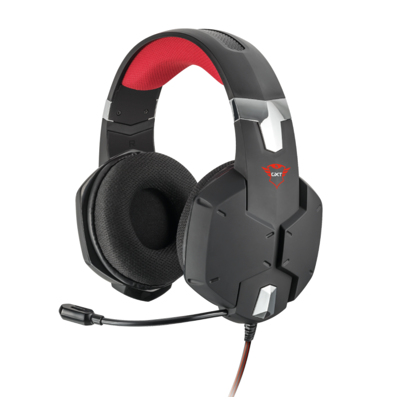 Auricular Gamer Trust Carus Black Gxt 322 - Imagen 4