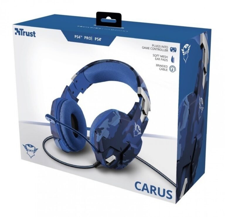 Auricular Gamer Trust Carus Ps4 Gxt 322B - Imagen 4