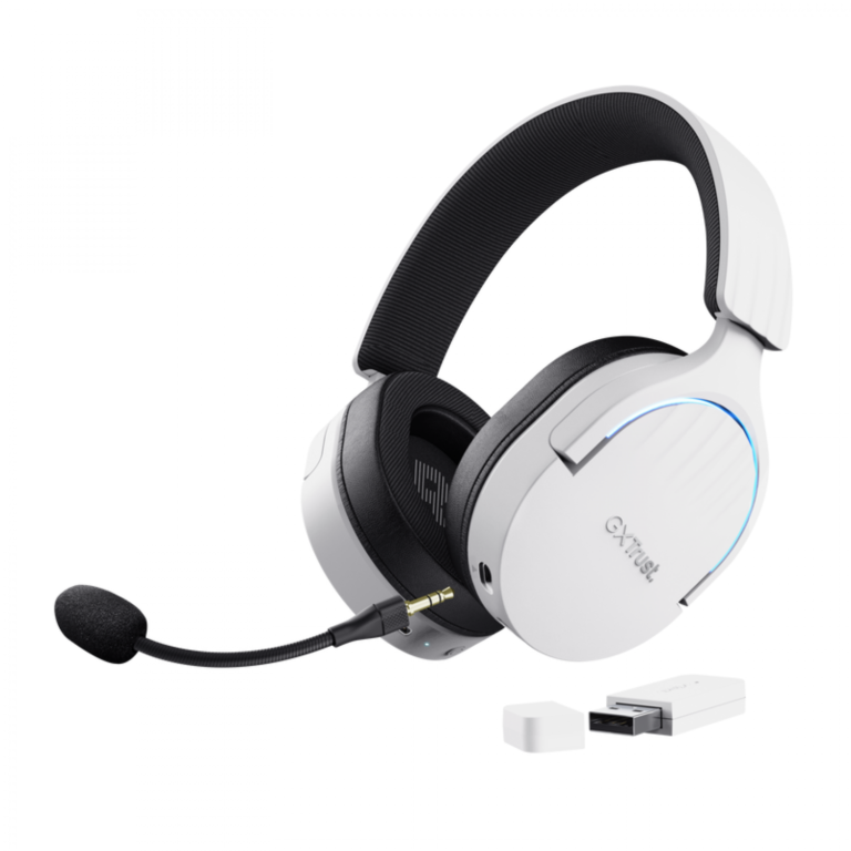 Auricular Gamer Trust Fayzo Wireless White Gxt491 - Imagen 5