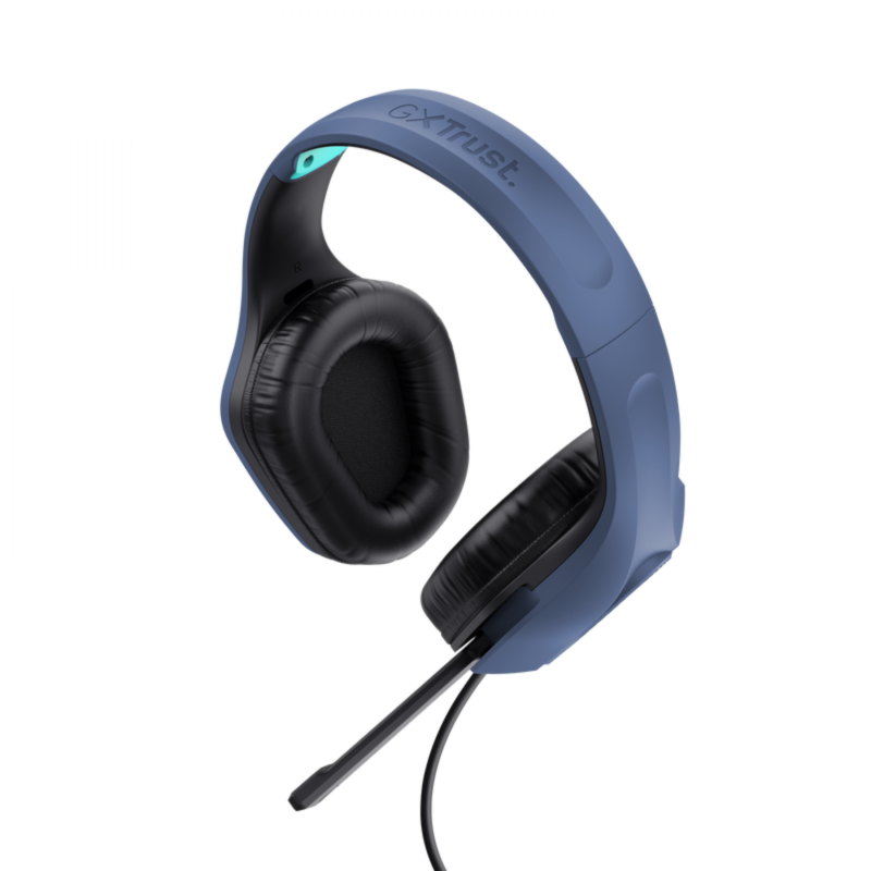 Auricular Gamer Trust Zirox Blue Gxt415B - Imagen 3