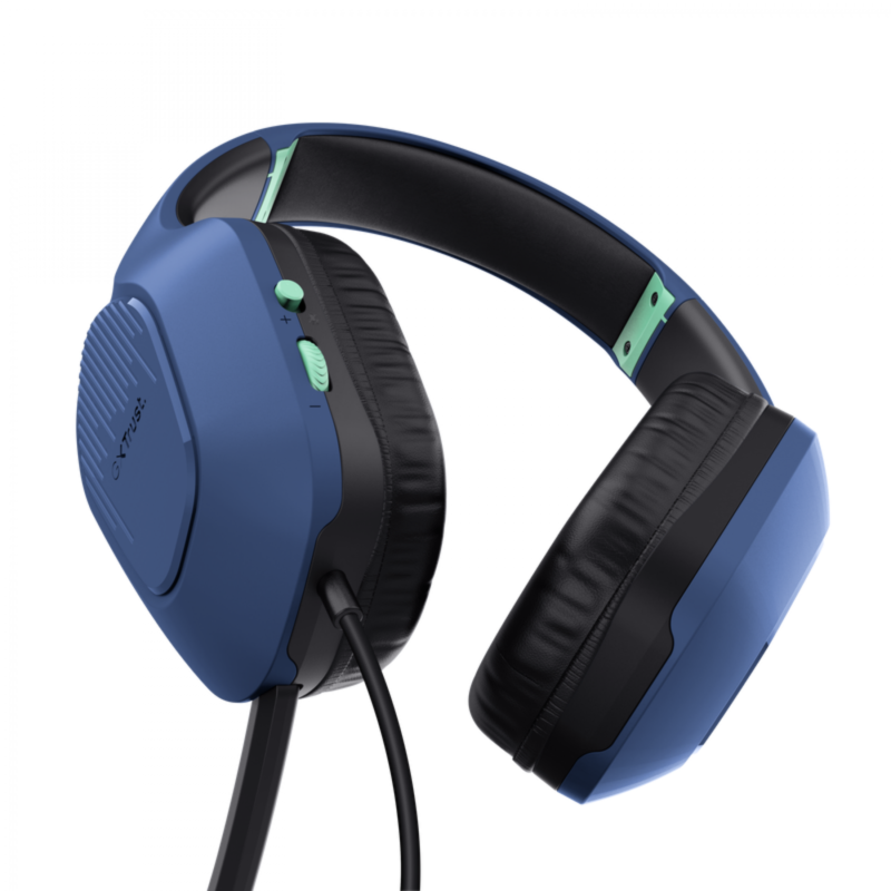 Auricular Gamer Trust Zirox Blue Gxt415B - Imagen 4