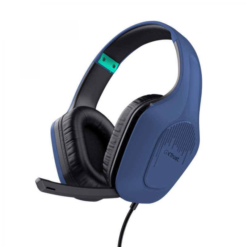 Auricular Gamer Trust Zirox Blue Gxt415B - Imagen 2