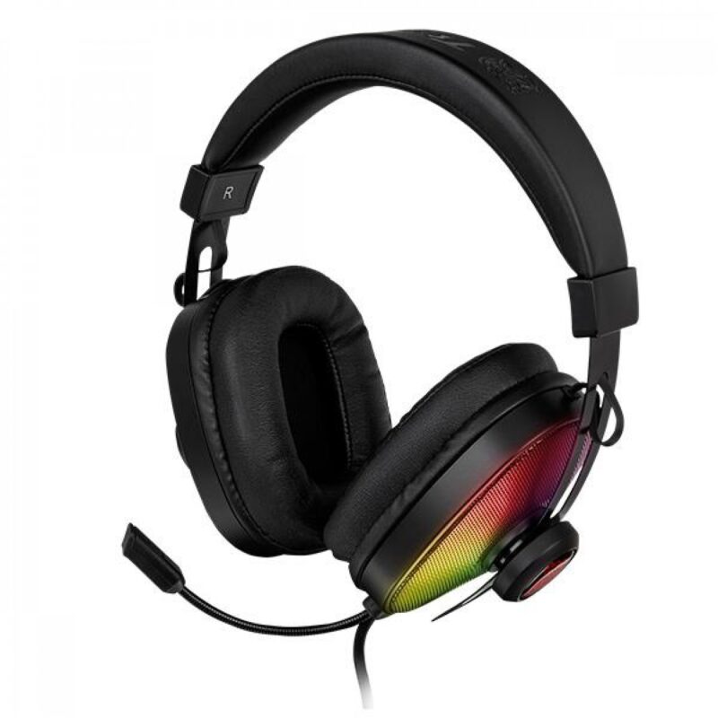 Auricular Gamer Tt Esports Ht Pulse G100 Analog Rgb Black - Imagen 8
