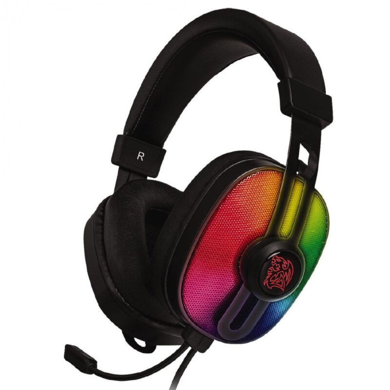 Auricular Gamer Tt Esports Ht Pulse G100 Analog Rgb Black - Imagen 5