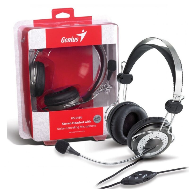 Auricular Genius Hs-04Su Dual Plug - Imagen 2