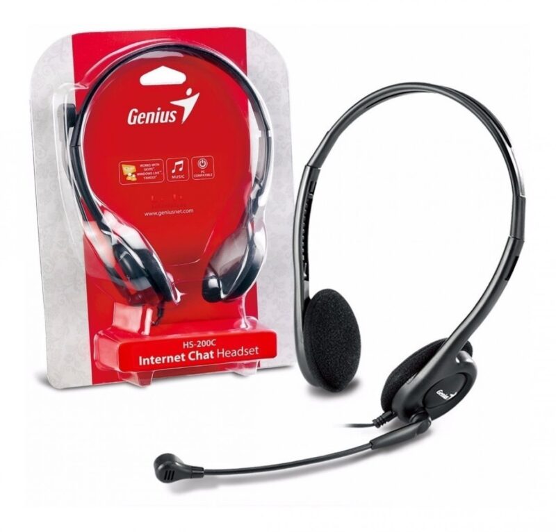 Auricular Genius Hs-M200C Black - Imagen 4