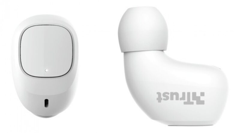 Auricular Trust Nika Compact Bt White - Imagen 5