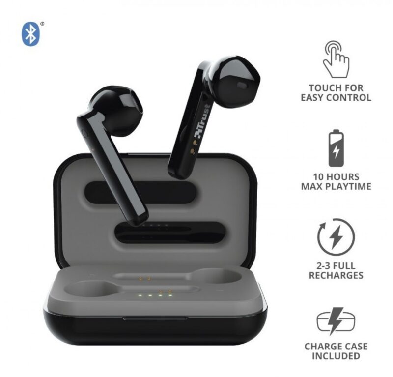 Auricular Trust Primo Touch Bt Black - Imagen 9