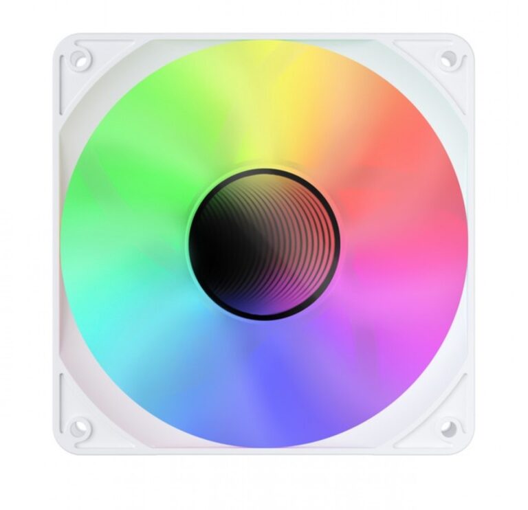 Cooler Fan 120Mm Argb Pmw Raidmax Infinita-Air White - Imagen 2