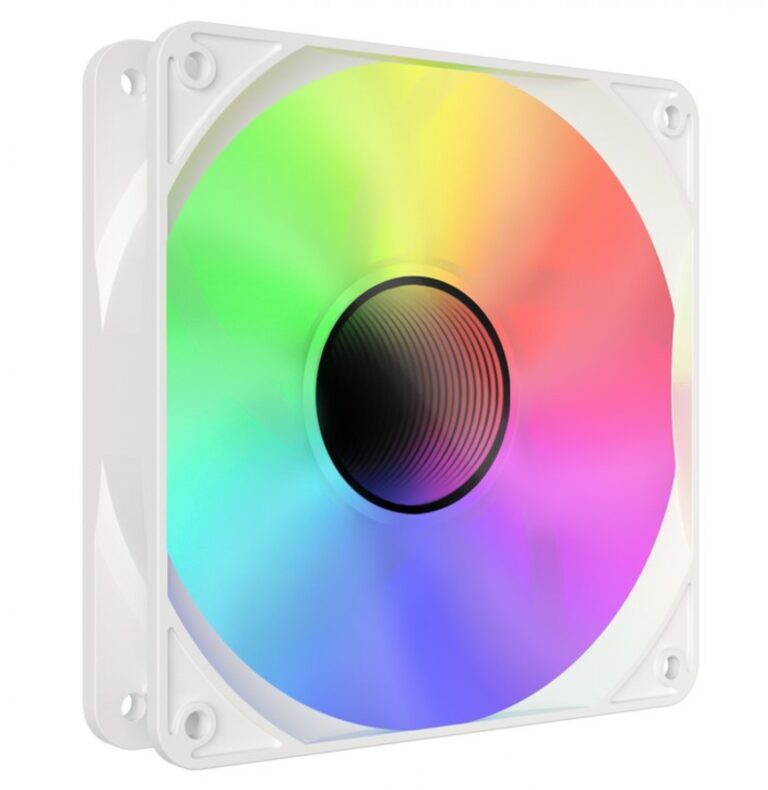 Cooler Fan 120Mm Argb Pmw Raidmax Infinita-Air White - Imagen 3