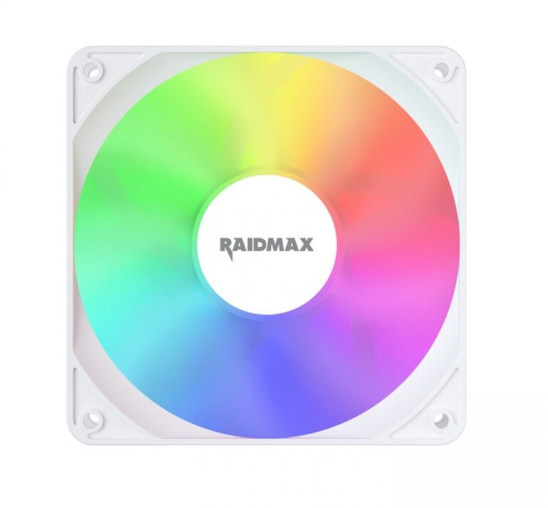 Cooler Fan 120Mm Argb Pmw Raidmax X-Air White - Imagen 2