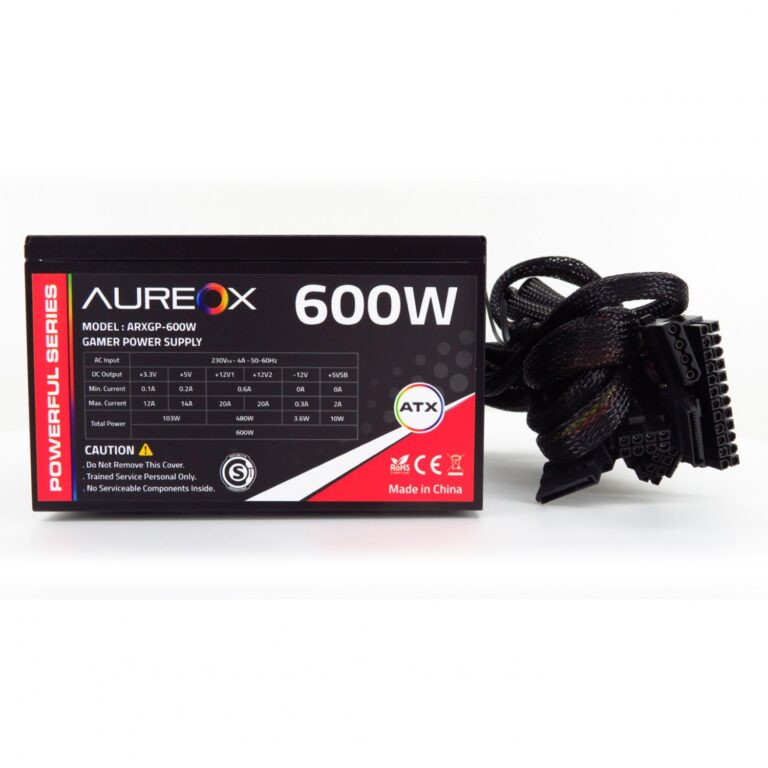 Fuente Gamer Aureox 600W Psu - Imagen 5