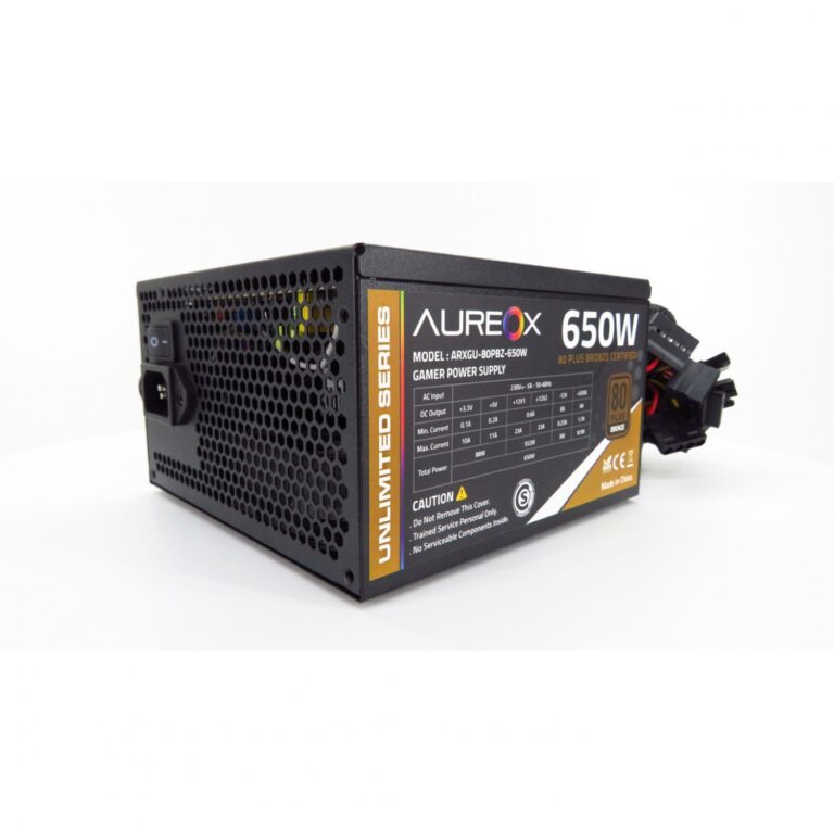Fuente Gamer Aureox 650W Bronze 80+Psu - Imagen 4