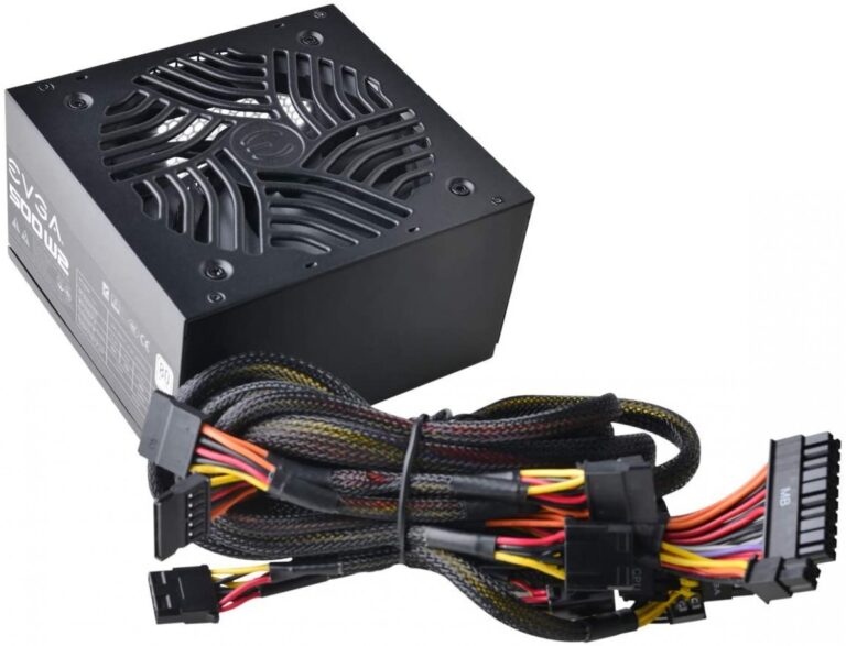Fuente Gamer Evga 500W W2 80 Plus - Imagen 5