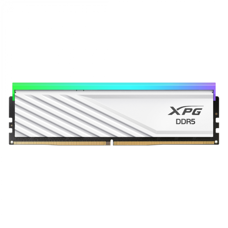 Memoria Adata Dimm Lancer Single 32Gb (2X16) Ddr5 6400 Lancer Blade White Rgb - Imagen 4