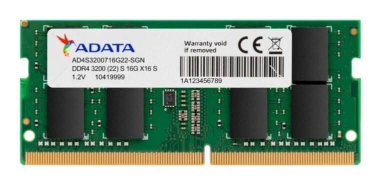 Memoria Adata Sodimm Ddr4 8Gb 3200 G22 Sgn - Imagen 2