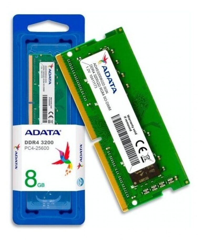 Memoria Adata Sodimm Ddr4 8Gb 3200 G22 Sgn - Imagen 3