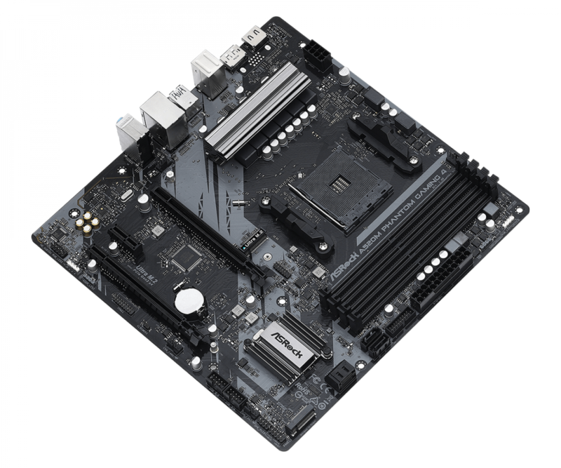 Mother Asrock (Am4) A520M Phantom Gaming 4 - Imagen 3