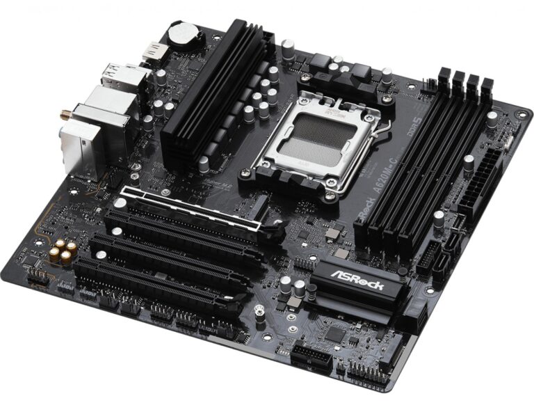 Mother Asrock (Am5) A620M-C R2.0 Ddr5 Wifi (Bulk) - Imagen 3