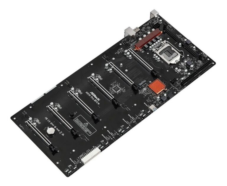 Mother Asrock (Lga1200) H510 Pro Btc+ Mineria Pci-Ex6 - Imagen 6