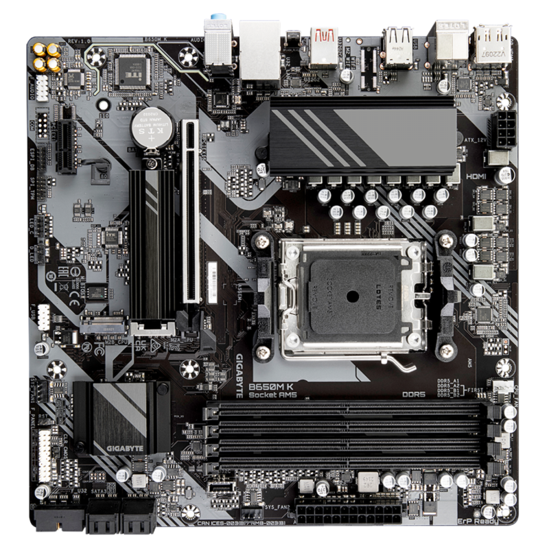 Mother Gigabyte (Am5) B650M K 1.0 - Imagen 5