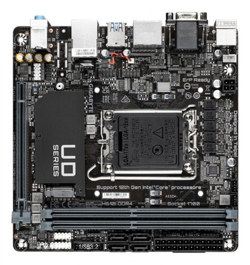 Mother Gigabyte (Lga1700) H610I Ddr4 - Imagen 4