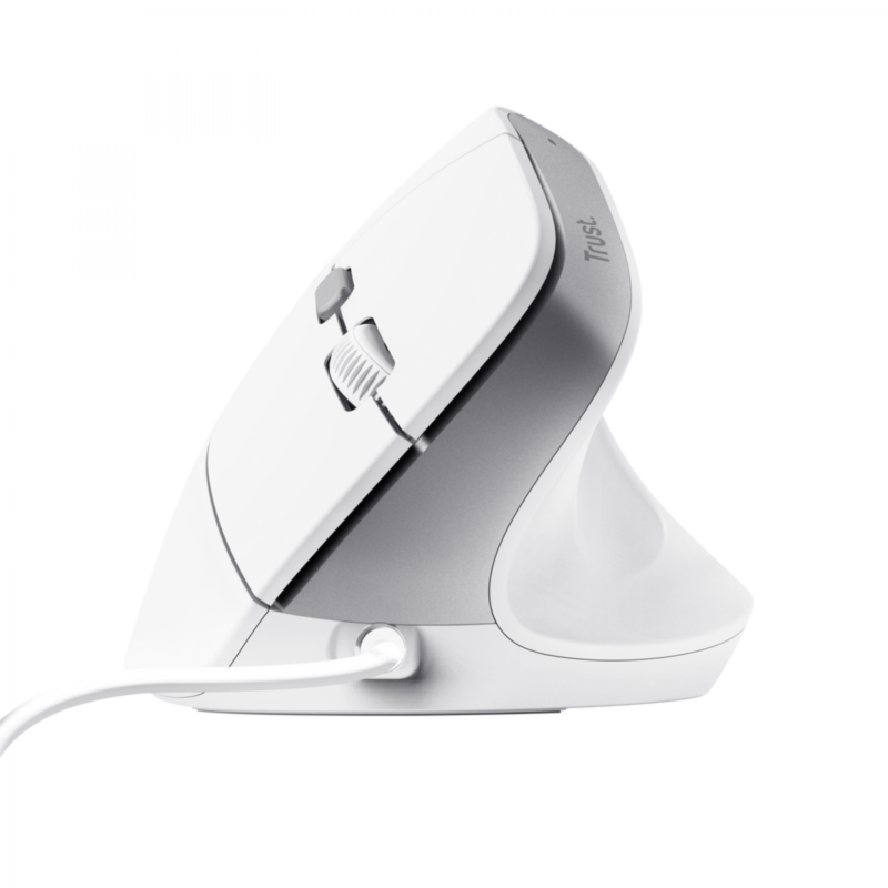 Mouse Gamer Trust Bayo Ii Ergo Wired White - Imagen 5