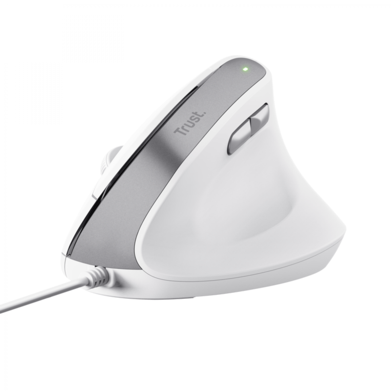 Mouse Gamer Trust Bayo Ii Ergo Wired White - Imagen 7