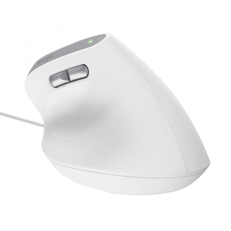 Mouse Gamer Trust Bayo Ii Ergo Wired White - Imagen 2