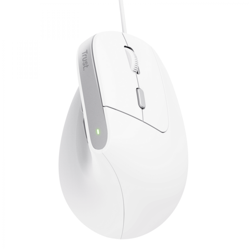 Mouse Gamer Trust Bayo Ii Ergo Wired White - Imagen 6