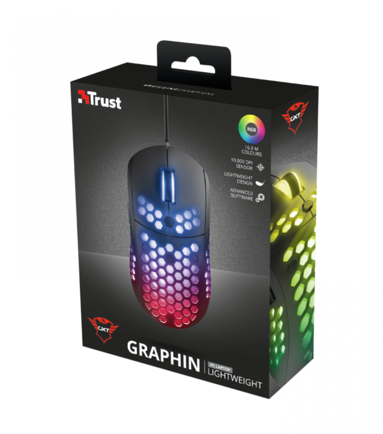 Mouse Gamer Trust Graphin Lightweight Gxt 960 - Imagen 4