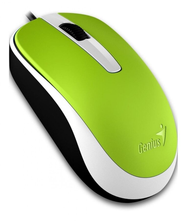 Mouse Genius Dx-120 G5 Green Usb - Imagen 3